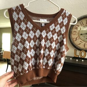 Aritzia Sun.deh Sunday Best Sweater Vest Sz Small